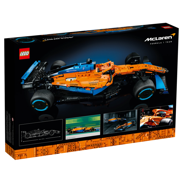 LEGO Technic 42141 — конструктор боліда McLaren Formula 1