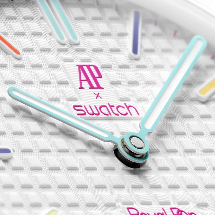 Годинник Audemars Piguet x Swatch Royal Pop HUIT BLANC