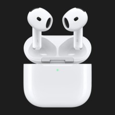 Бездротові навушники Apple AirPods 4 ANC MXP93ZM/A (2024), білі, із зарядним кейсом