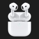 Навушники бездротові Apple AirPods 4 ANC MXP93ZM/A (2024), білі, із зарядним кейсом