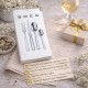Набір столових приладів SMEG Dinner Cutlery, 4 предмети, на 1 особу