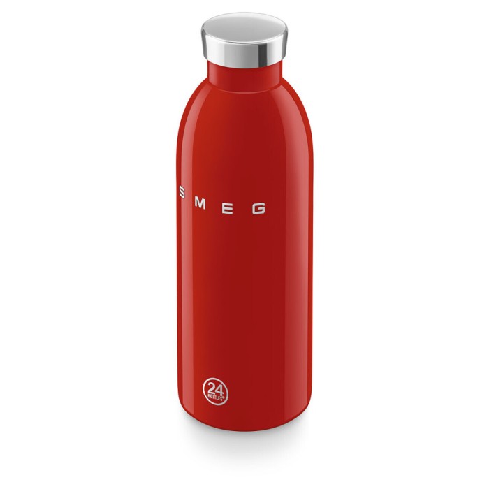 Термопляшка SMEG × 24Bottles Clima WBF01RD, червона, 500 мл