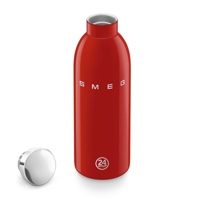 Термопляшка SMEG × 24Bottles Clima WBF01RD, червона, 500 мл