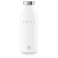 Термопляшка SMEG × 24Bottles Clima WBF01WH, біла, 500 мл