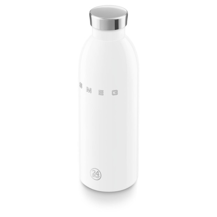 Термопляшка SMEG × 24Bottles Clima WBF01WH, біла, 500 мл
