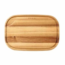 Дерев’яна дошка для нарізання SMEG, 28 × 42 см