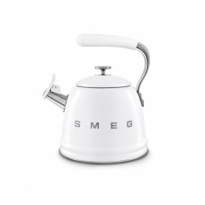 Чайник зі свистком SMEG WKF01WH, білий, 2,3 л