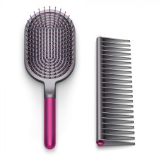 Набір щіток Dyson Designed Paddle Brush and Detangling Comb Fuchsia/Black