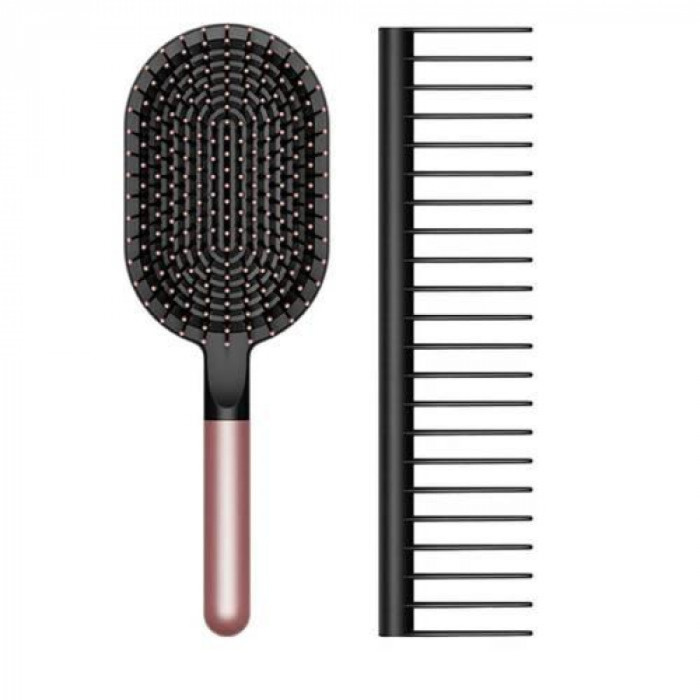 Набір щіток Dyson Designed Paddle Brush and Detangling Comb Rose/Black