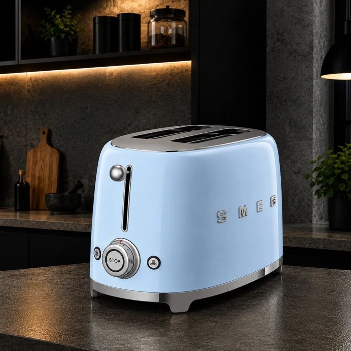 Тостер Smeg blue