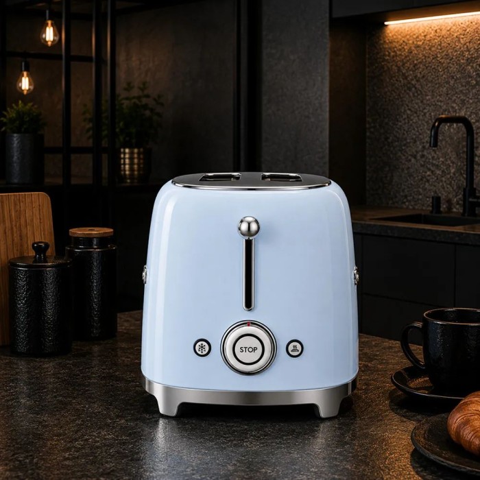 Тостер Smeg blue
