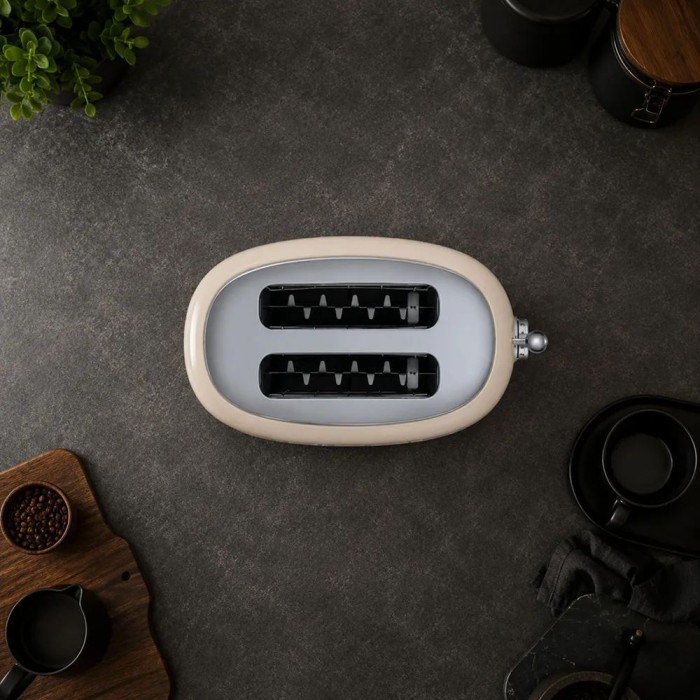 Тостер Smeg cream