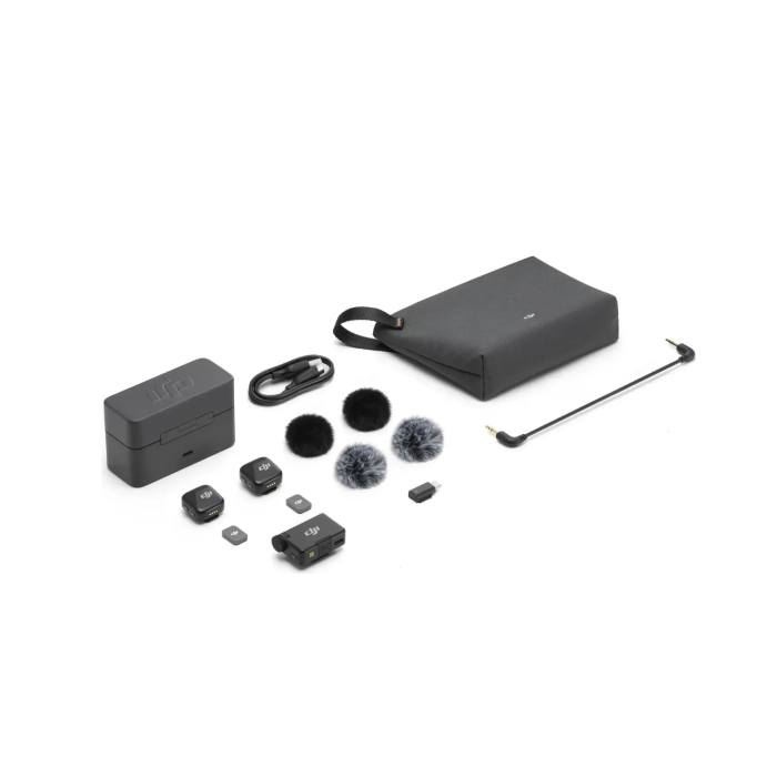Бездротовий мікрофон DJI Mic Mini подвійний 2 TX + 1 RX + Charging Case