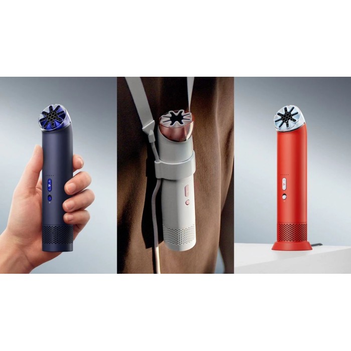 Портативний вентилятор Dyson HushJet Mini Cool — Ink/Cobalt