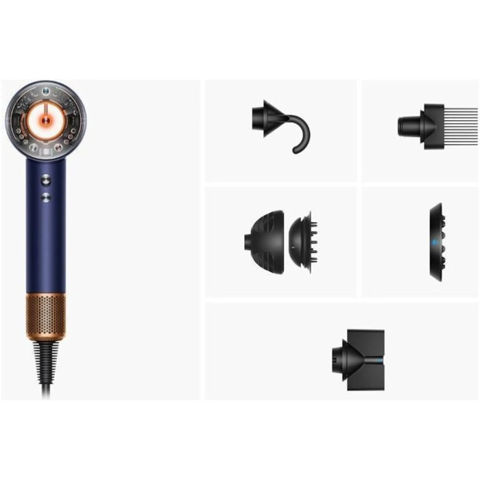 Фен для сушіння волосся Dyson Supersonic HD16 Nural Prussian Blue/Rich Copper