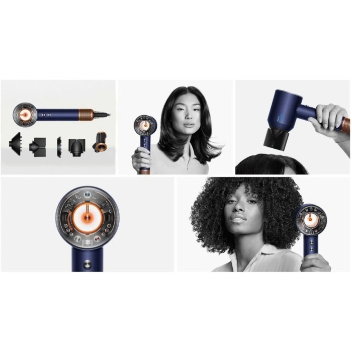 Фен для сушіння волосся Dyson Supersonic HD16 Nural Prussian Blue/Rich Copper
